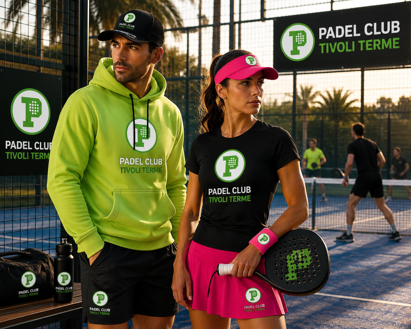 Abbigliamento sportivo Padel Club Tivoli Terme