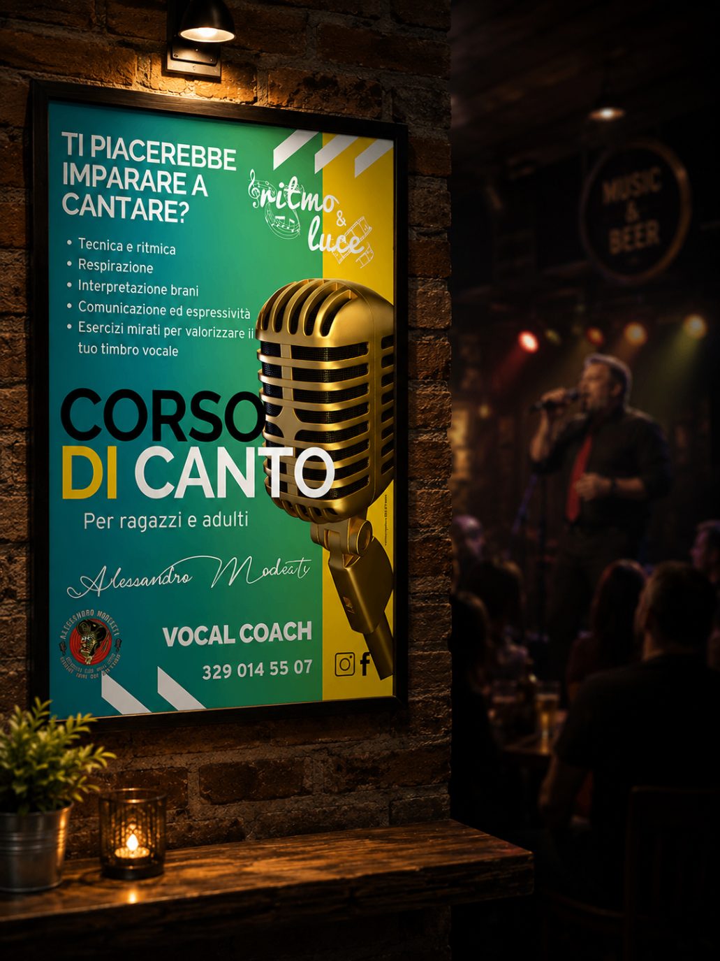 Locandina Corso di Canto