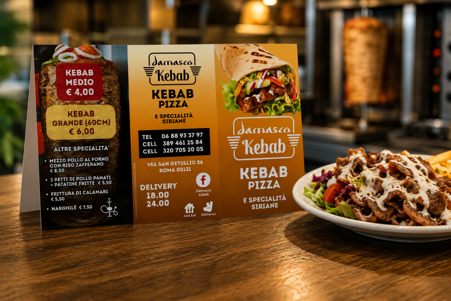 Depliant Kebab