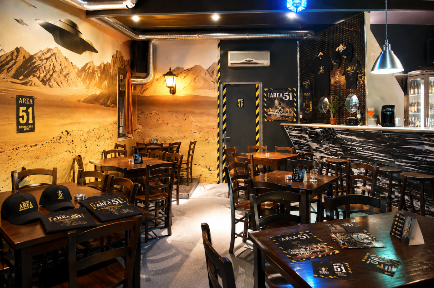 Allestimento pub