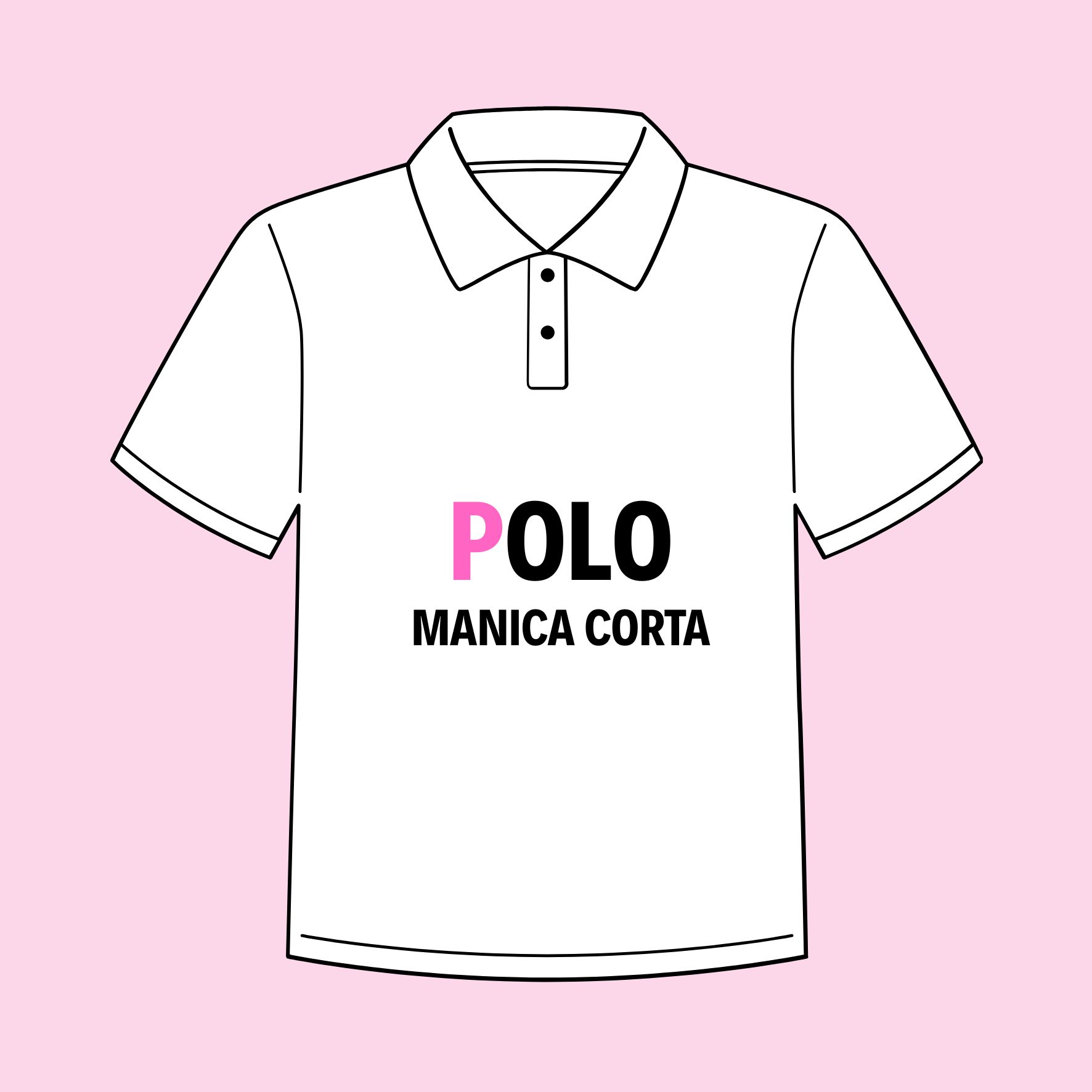 Polo manica corta