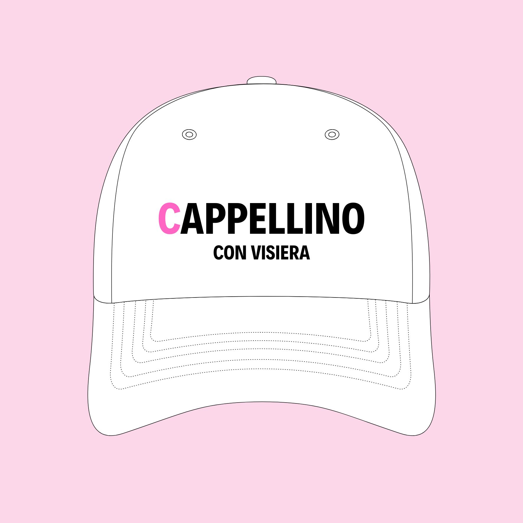 Cappellino con visiera