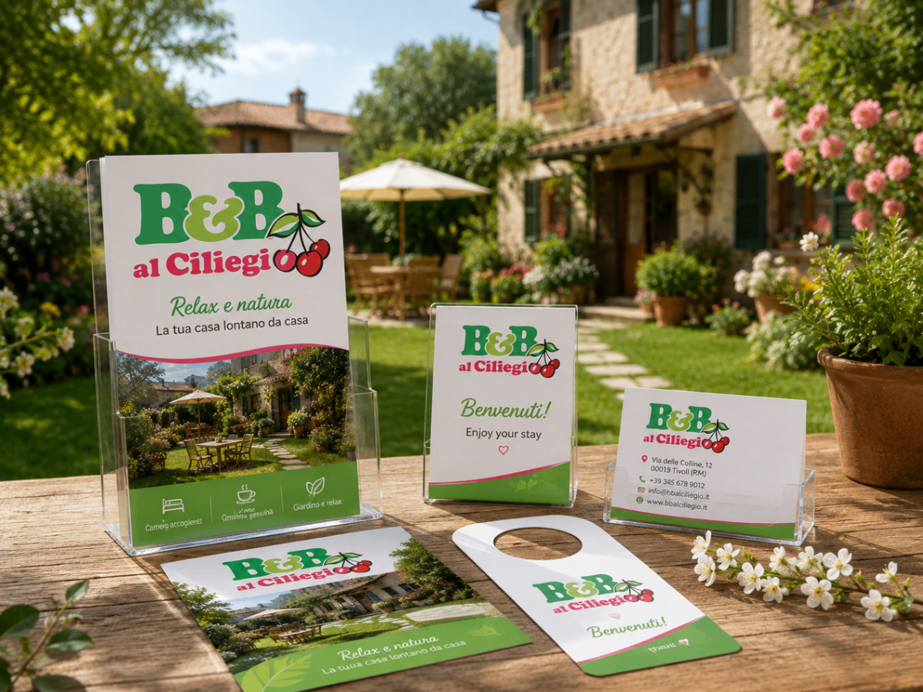 Volantini e depliant B&B