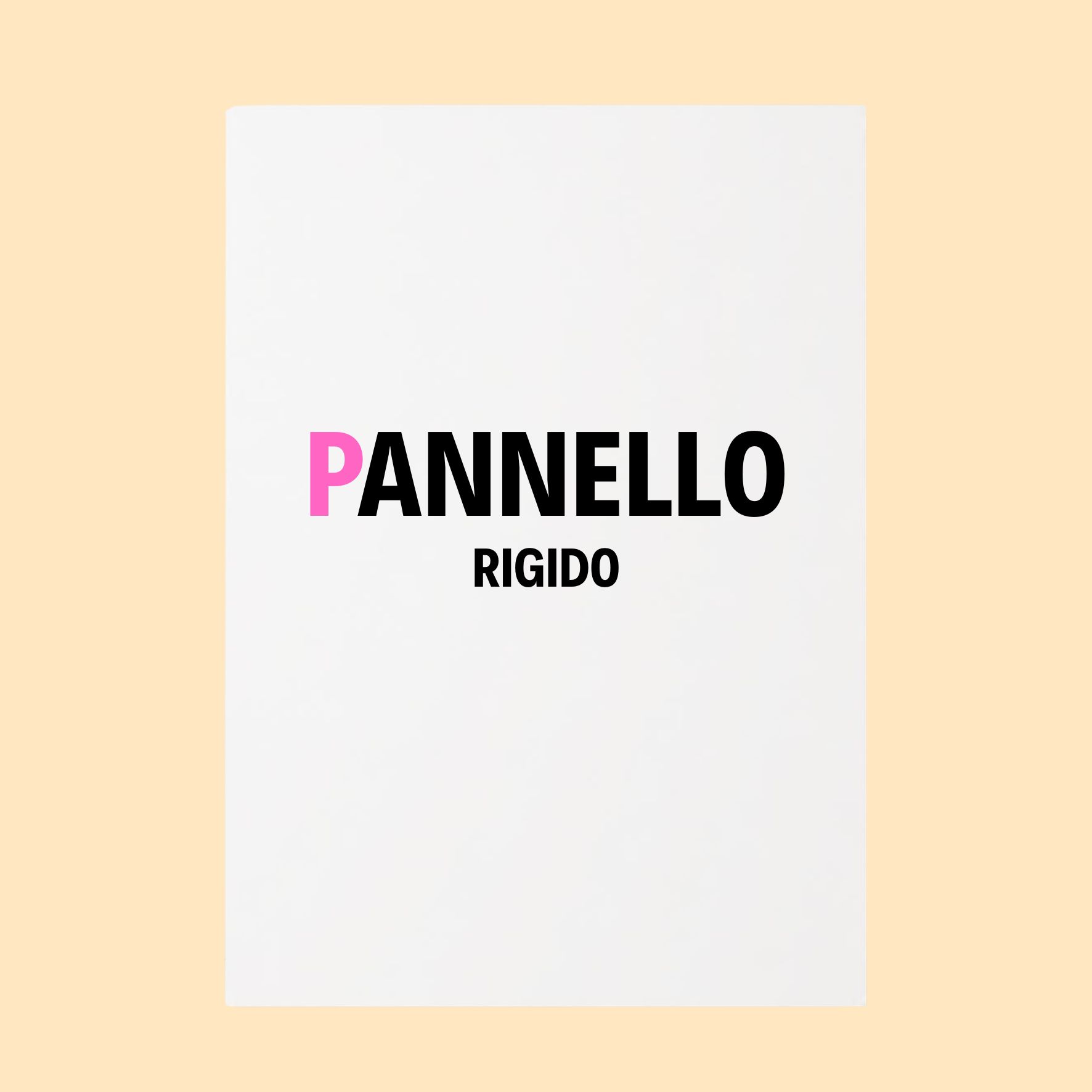 Pannello rigido