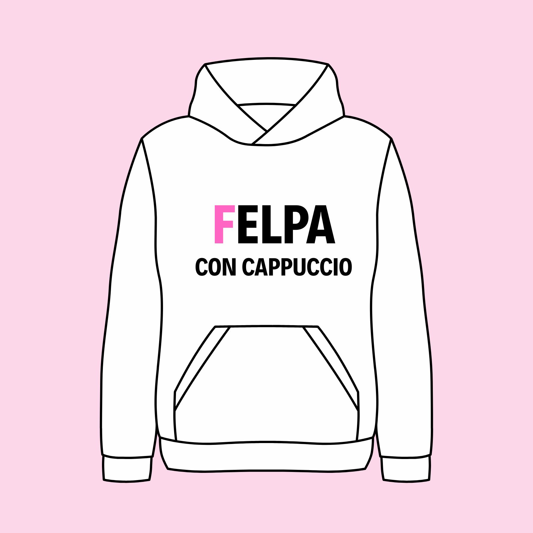 Felpa con cappuccio